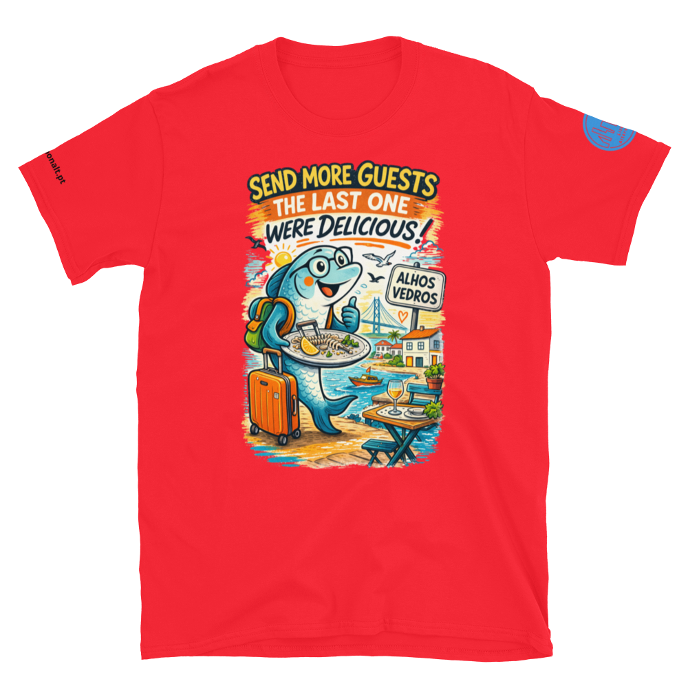 T- Shirt lisbonalt.pt unissexo com mangas curtas